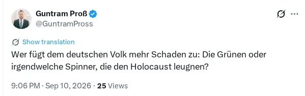 X-Screenshot, Transkrption unten