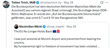 X-Screenshot, Transkription unten.